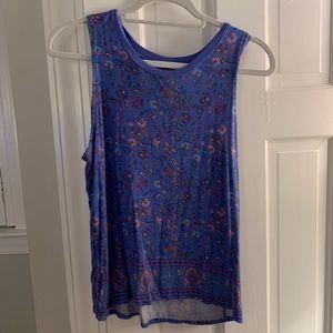 Cute Floral Summer Tanktop